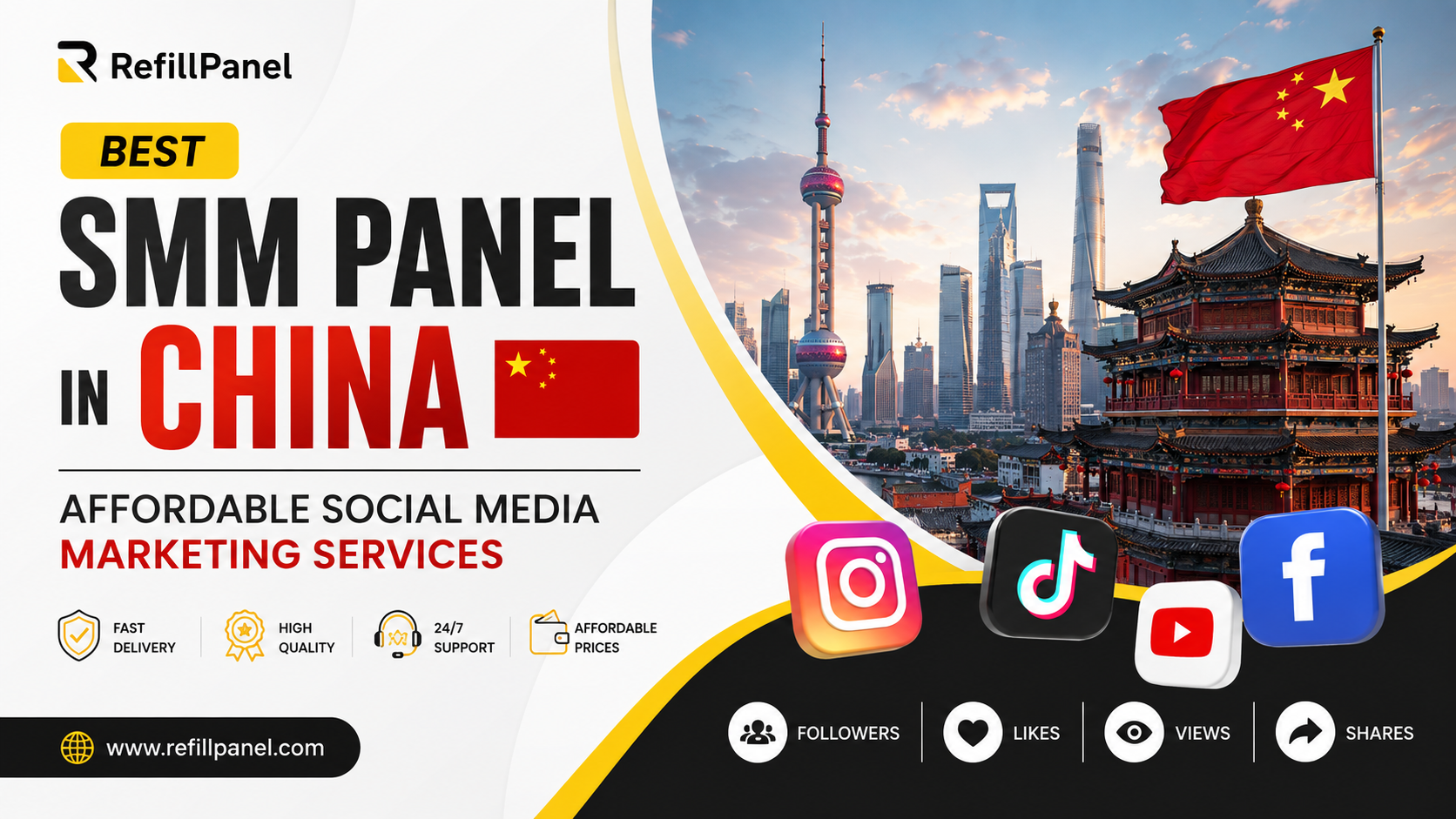 Best SMM Panel in China 🇨🇳 – Affordable Social Media Marketing Services