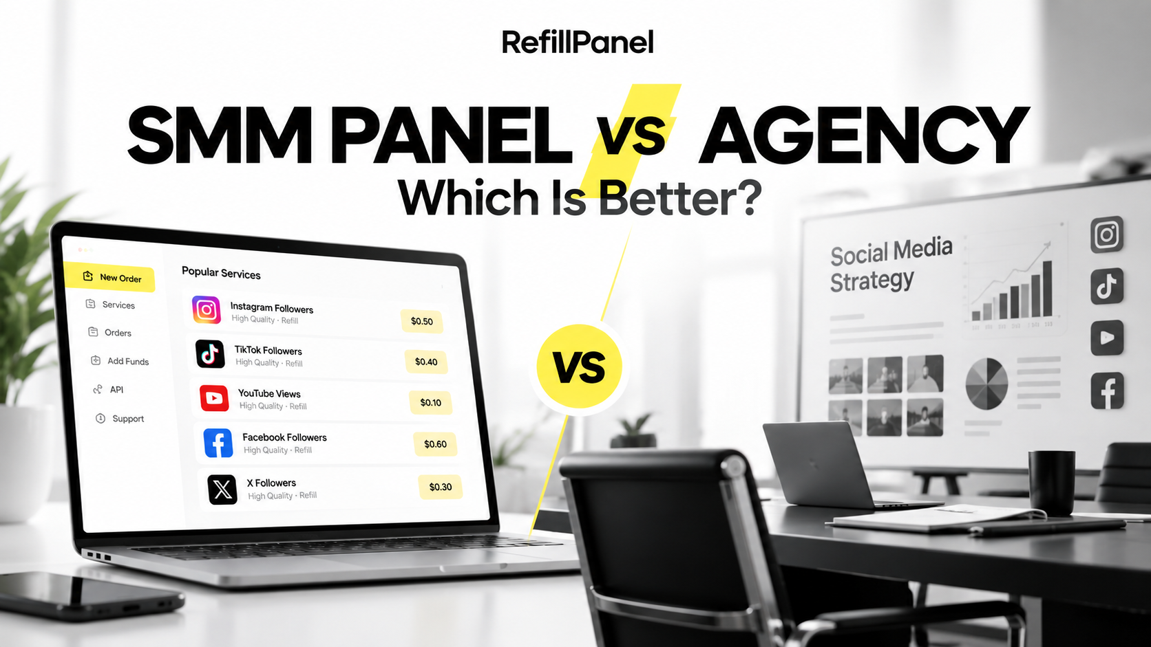 SMM Panel vs Social Media Marketing