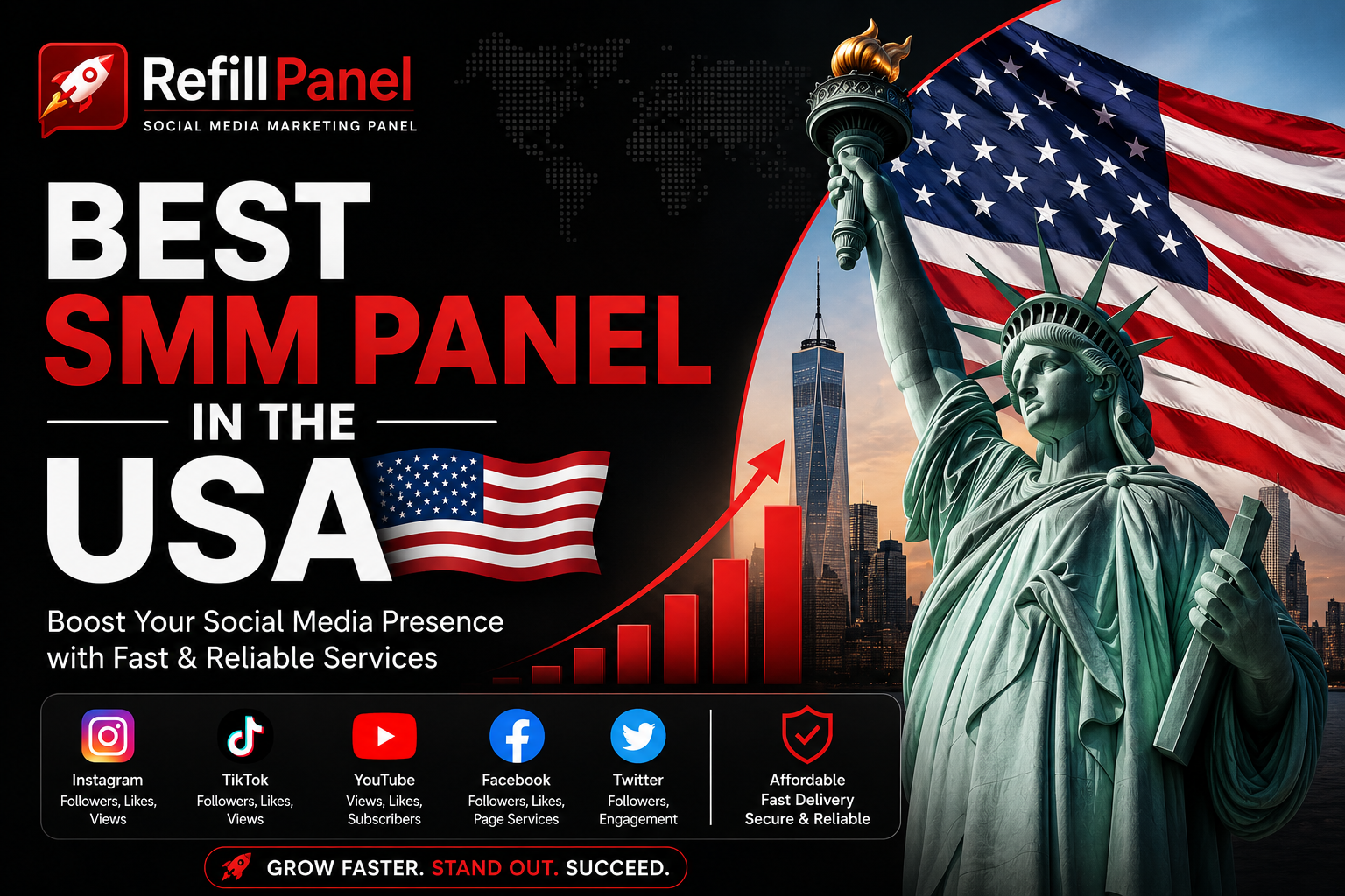 Best SMM Panel in the USA – Buy Instagram Followers, Likes & Views